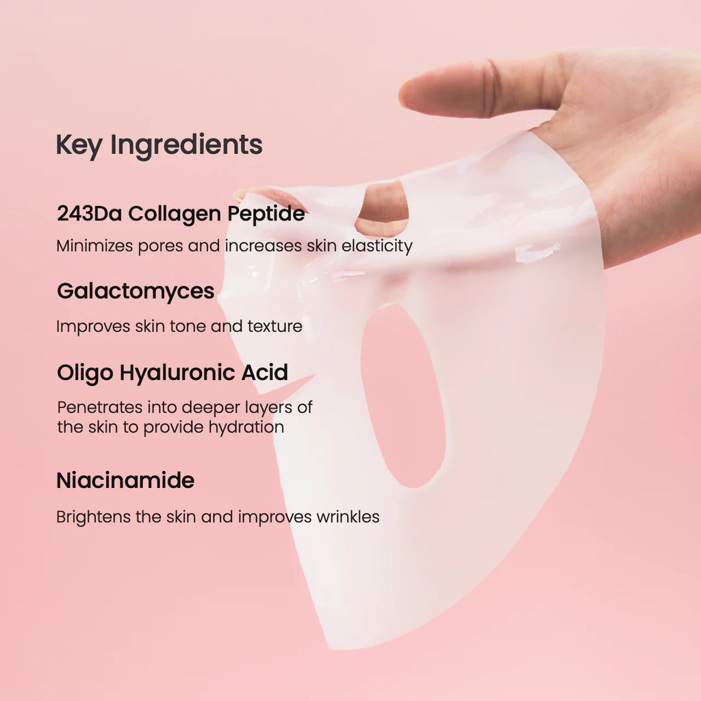 Bio‑Collagen Real Deep Mask 4pcs