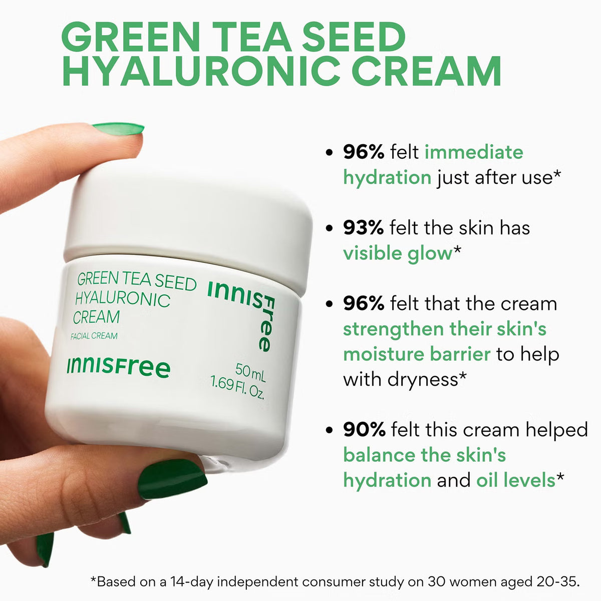 Green Tea Seed Hyaluronic Cream 50ml