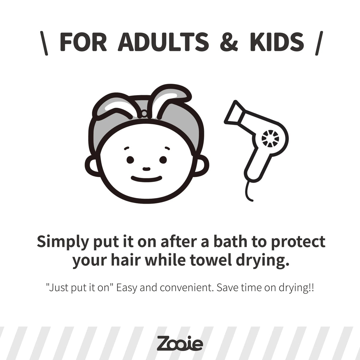 Zooie Hair Turban