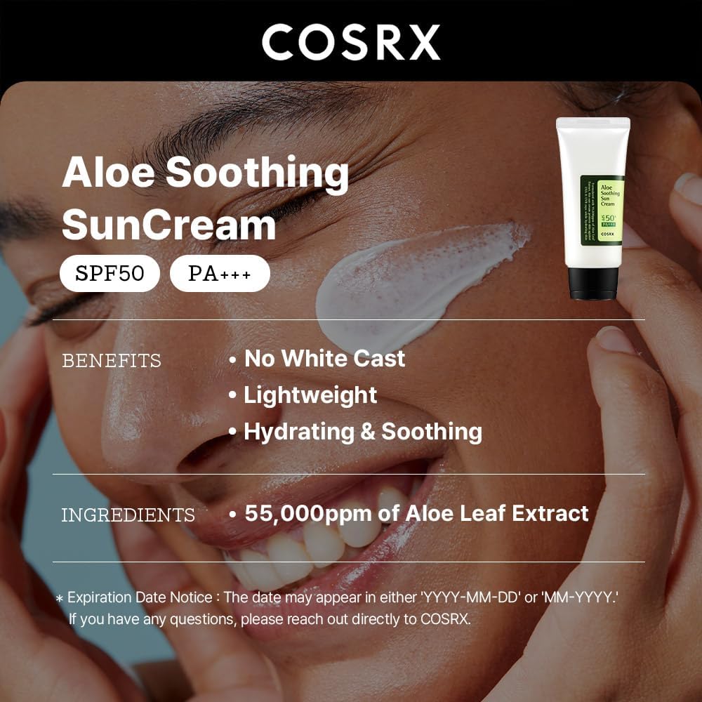 Aloe Soothing Sunscreen 50ml