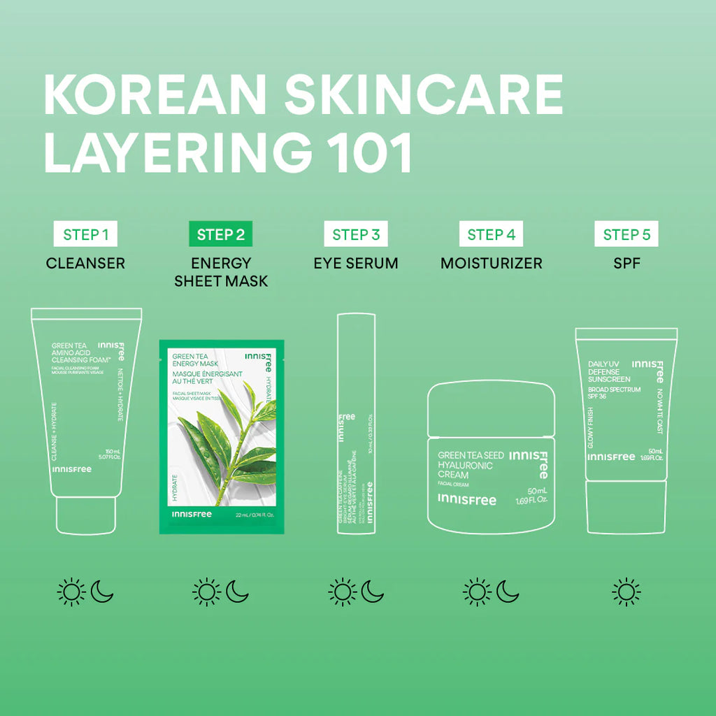 Aloe Energy Sheet Mask Refresh 1pc
