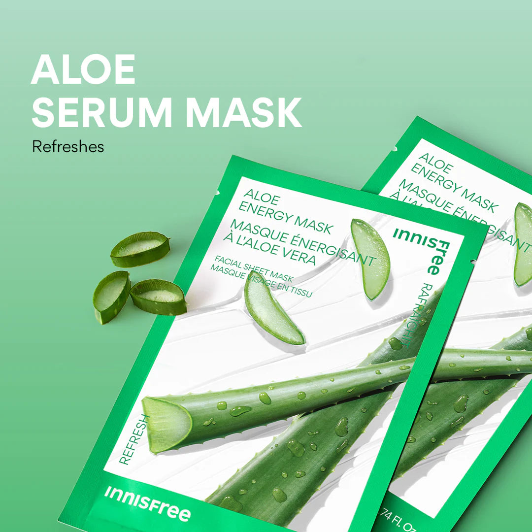 Aloe Energy Sheet Mask Refresh 1pc