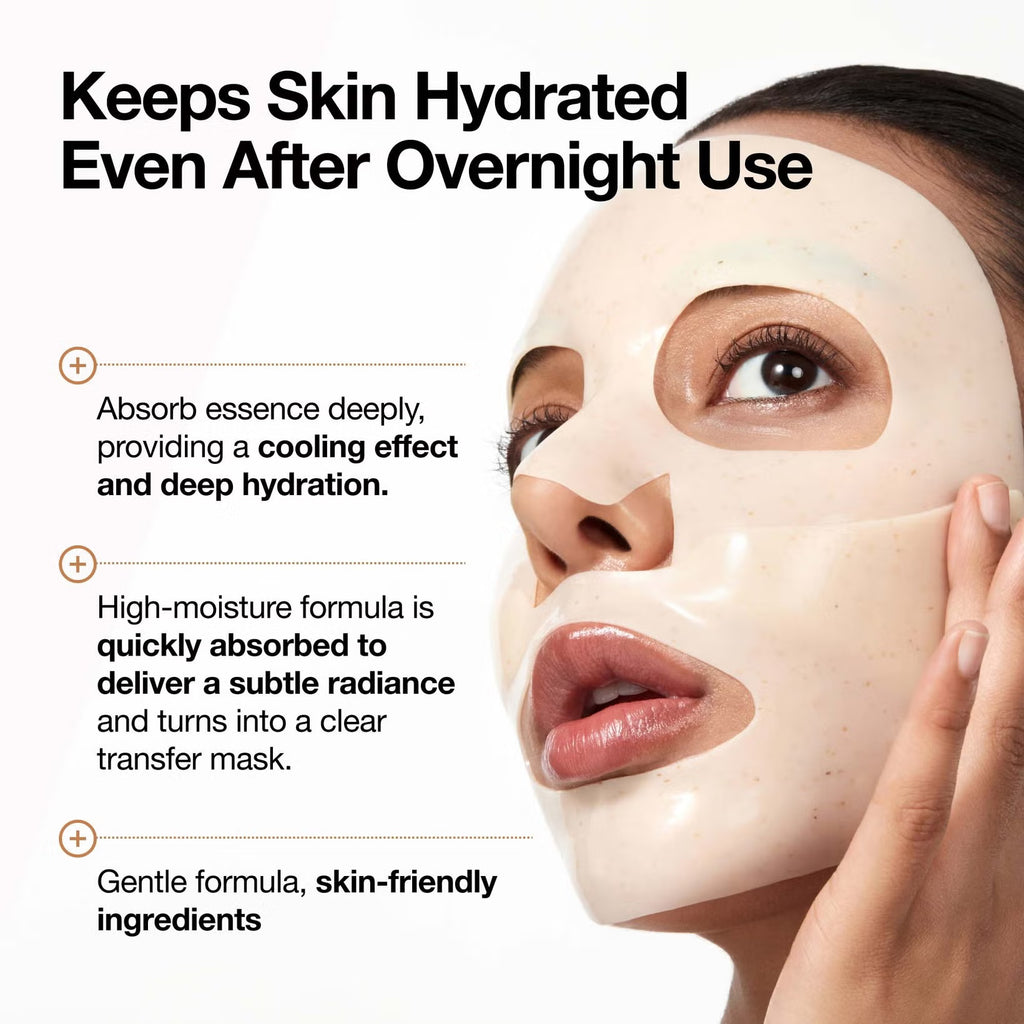 Rice 70 Glow Collagen Mask 4pcs
