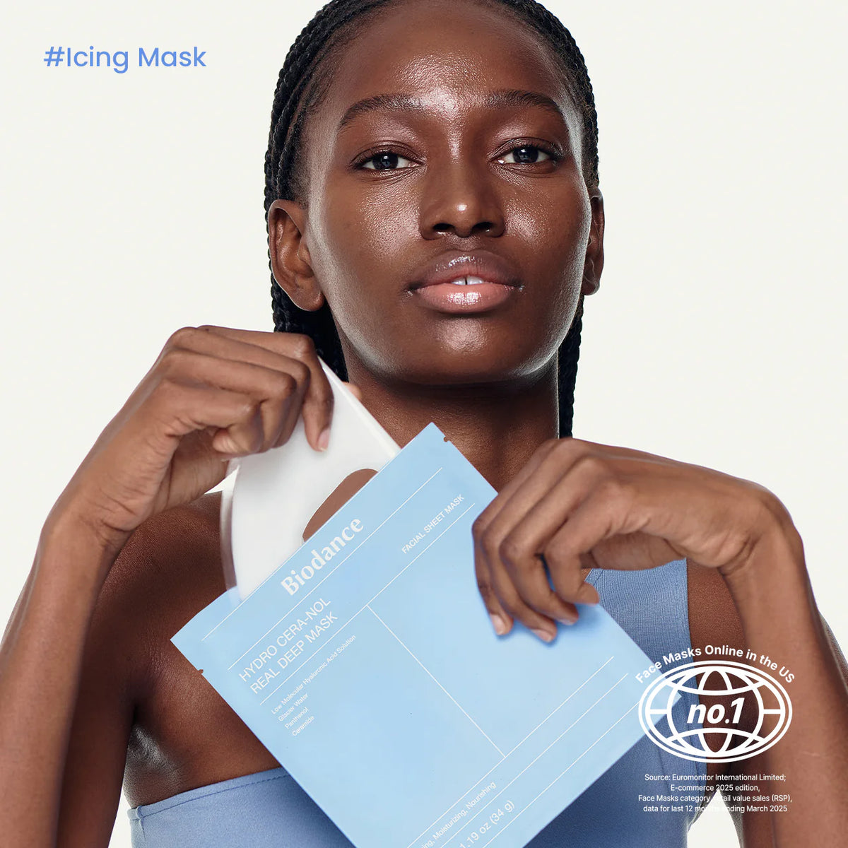Hydro Cera‑nol Real Deep Mask 4pcs