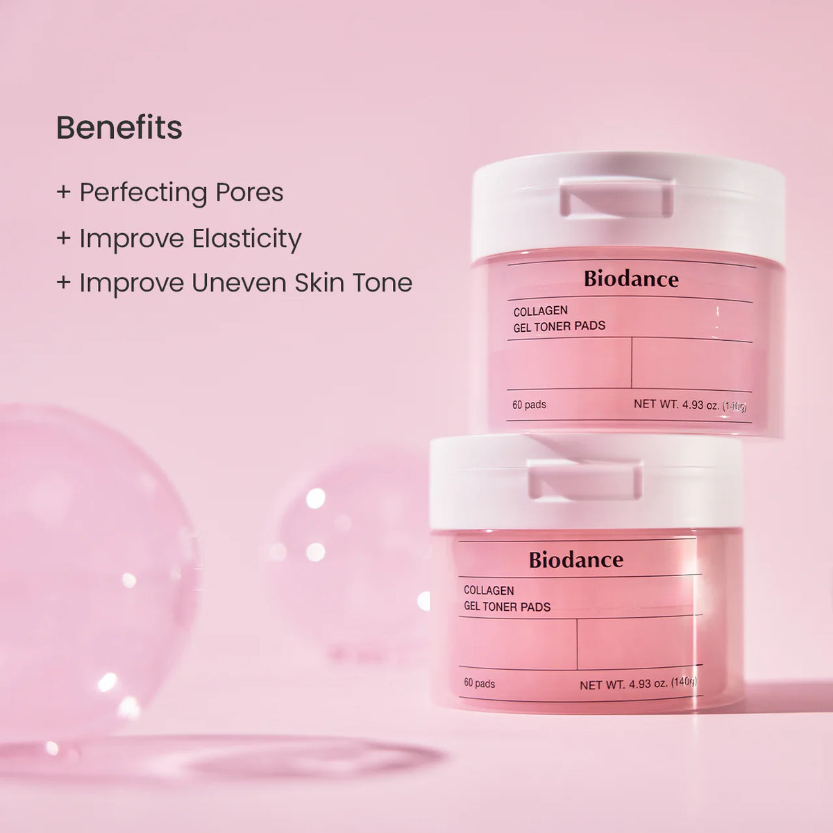 Collagen Gel Toner Pads 60pcs