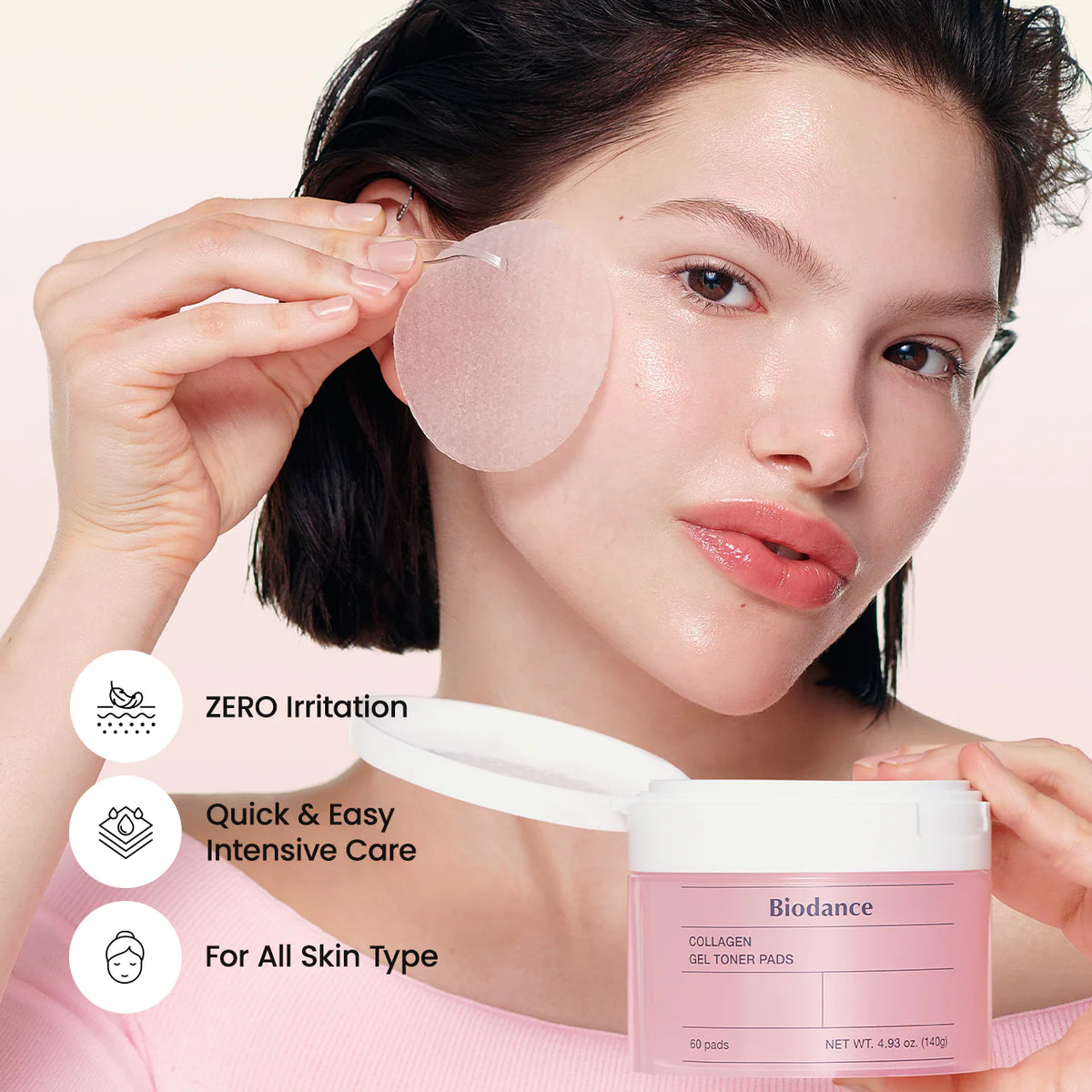Collagen Gel Toner Pads 60pcs