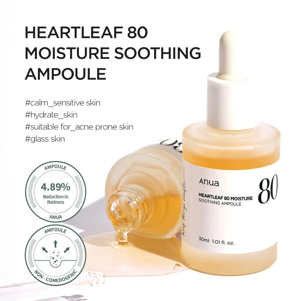 Heartleaf 80% Moisture Soothing Ampoule 30ml