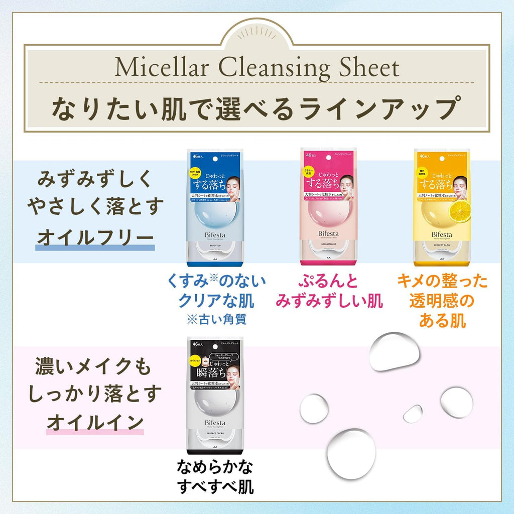 Micellar Cleansing Sheet Perfect Clear 46pcs