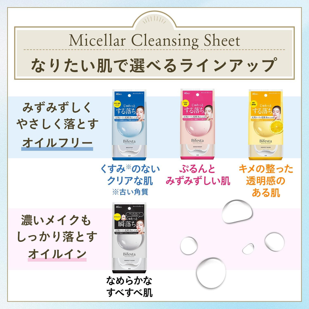 Micellar Cleansing Sheet Perfect Clear 46pcs