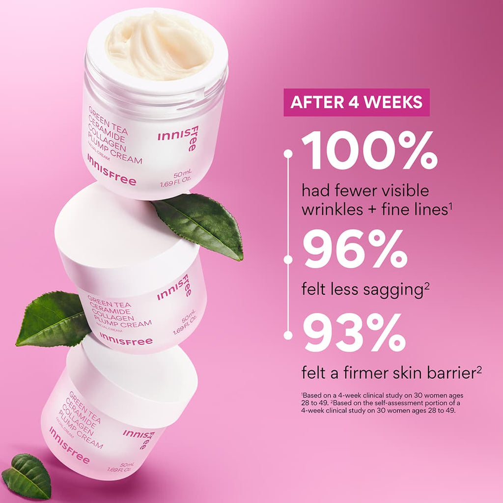 Green Tea Ceramide Collagen Plump Cream 50ml