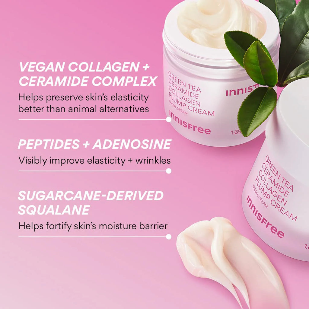 Green Tea Ceramide Collagen Plump Cream 50ml