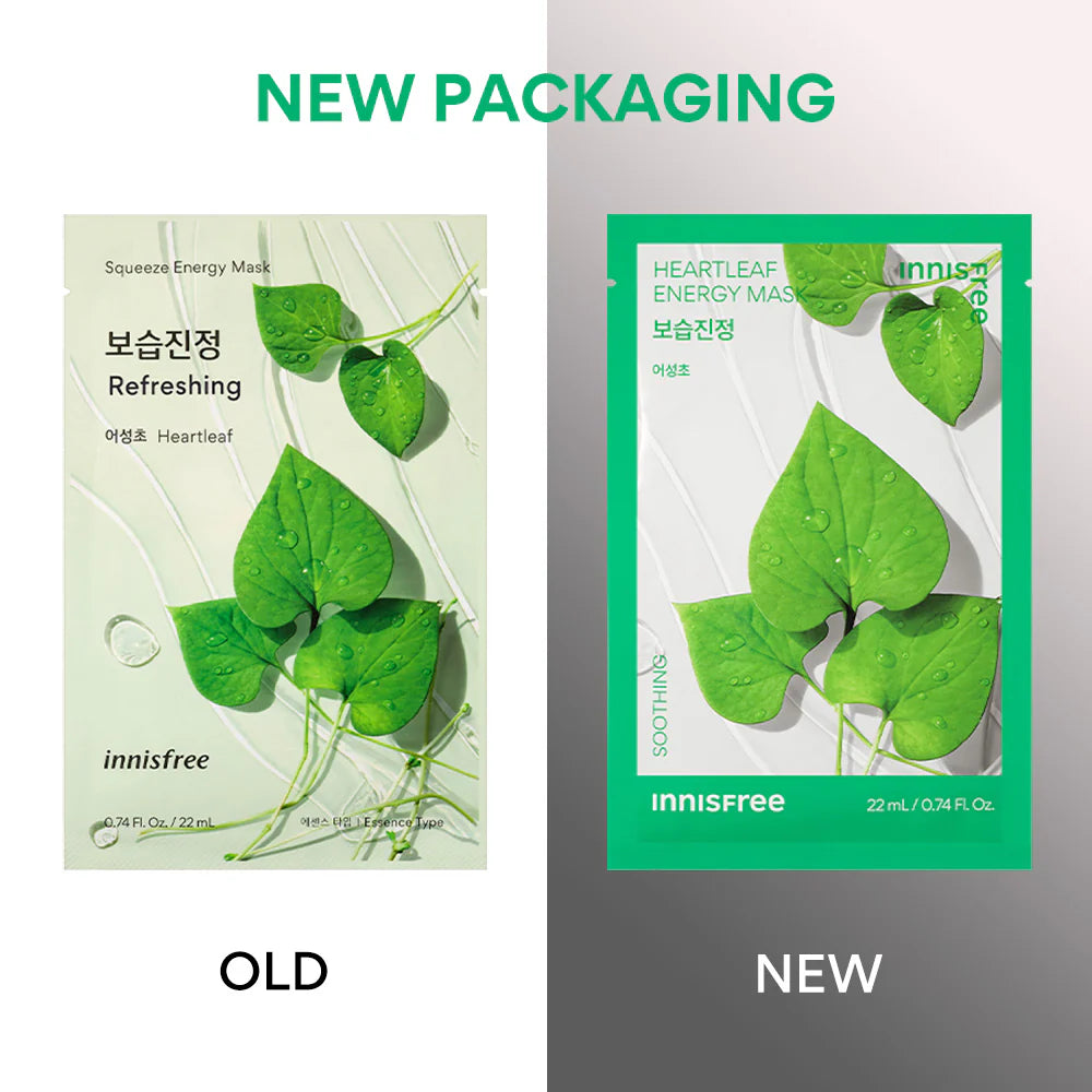 Heartleaf Energy Mask Soothing 1pc