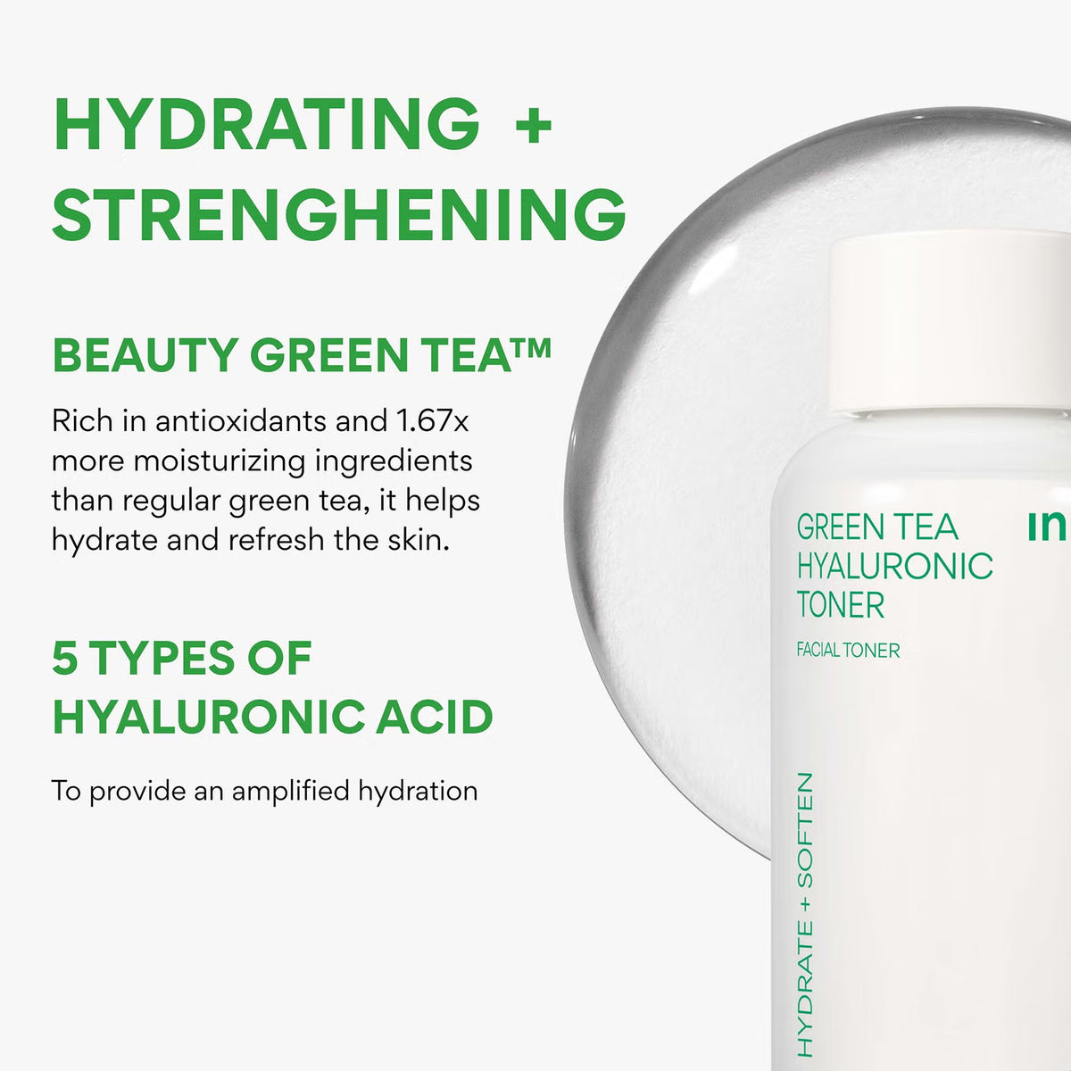 Green Tea Hyaluronic Toner 140ml
