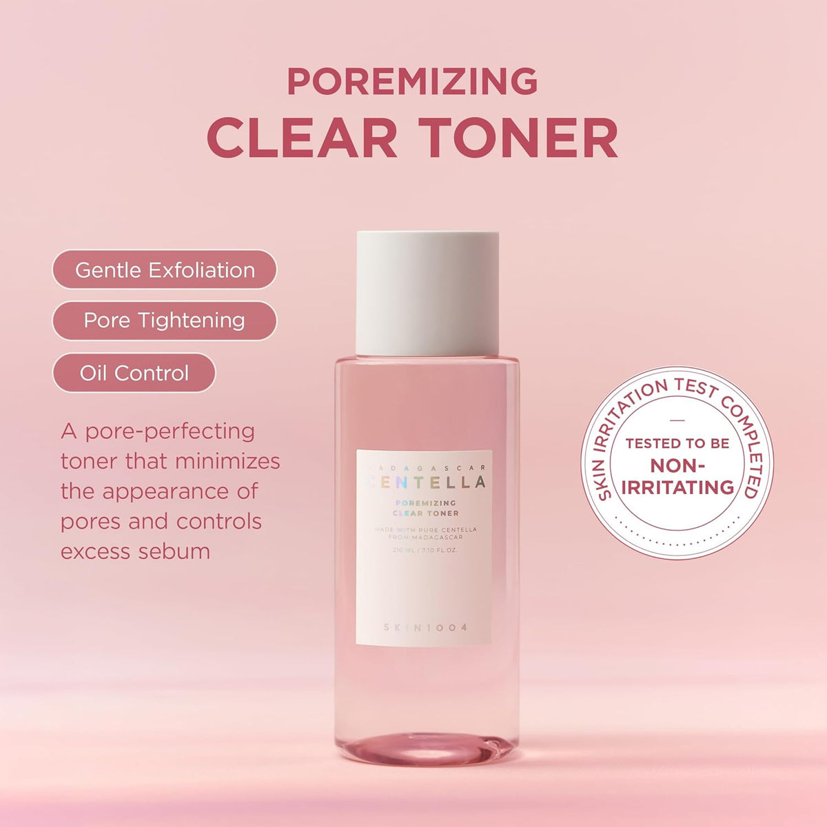 Madagascar Centella Poremizing Clear Toner 210ml