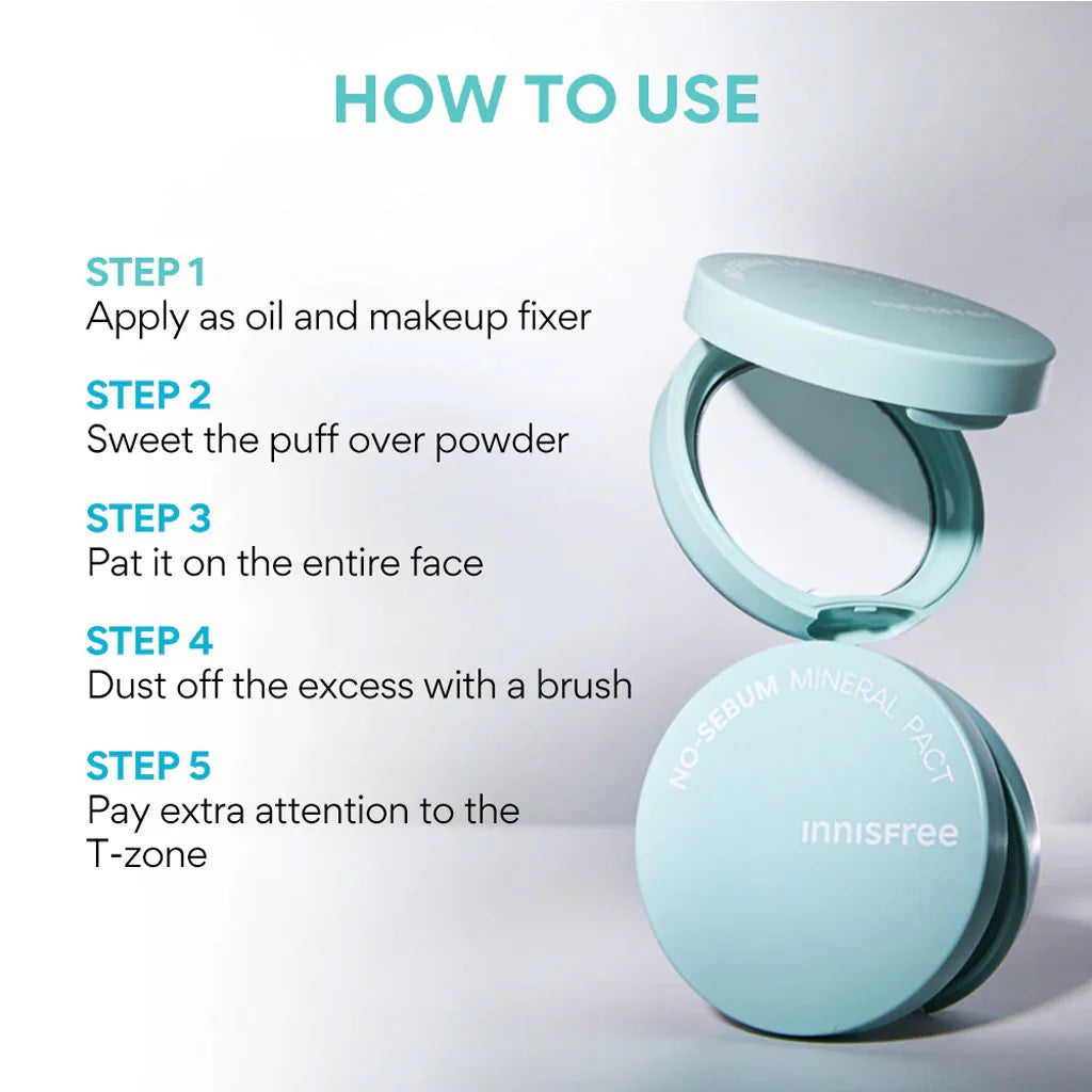 No Sebum Mineral Pact 8.5g