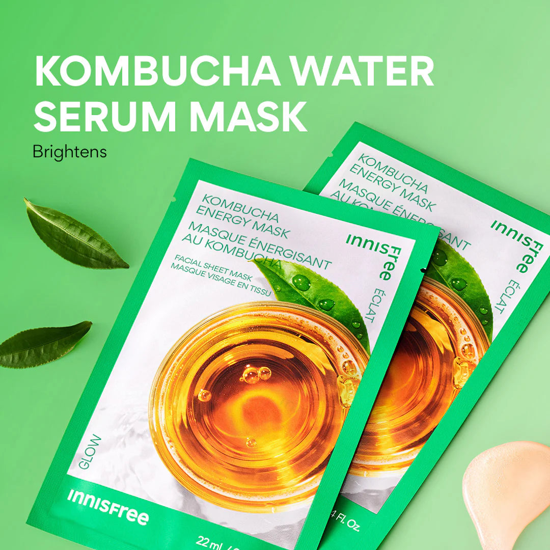 Kombucha Energy Sheet Mask Glow 1pc