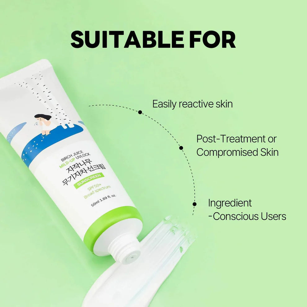 Birch Juice Mild-Up Sun Cream 50ml