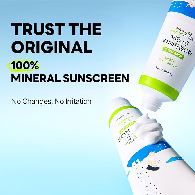 Birch Juice Mild-Up Sun Cream 50ml