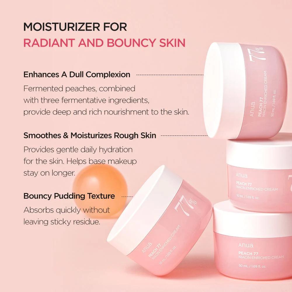 Peach 77 Niacin Enriched Cream 50ml