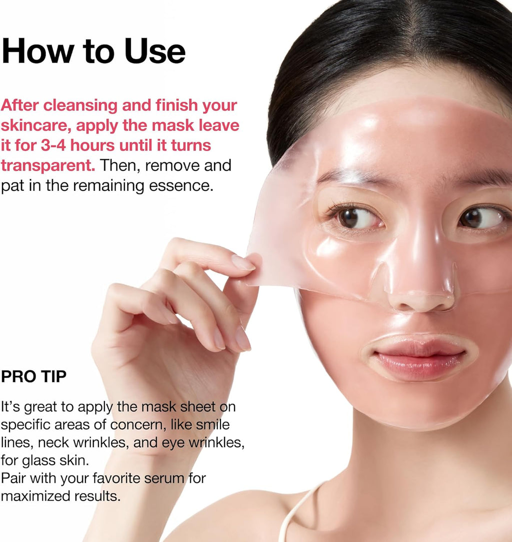 Peach 70 Niacin Brightening Collagen Mask 4pcs
