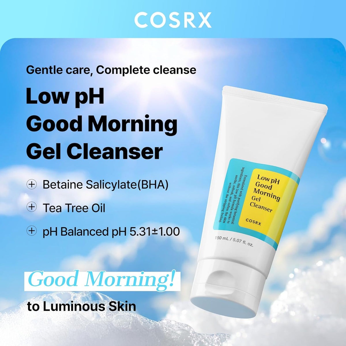 Low pH Good Morning Cleanser 150ml