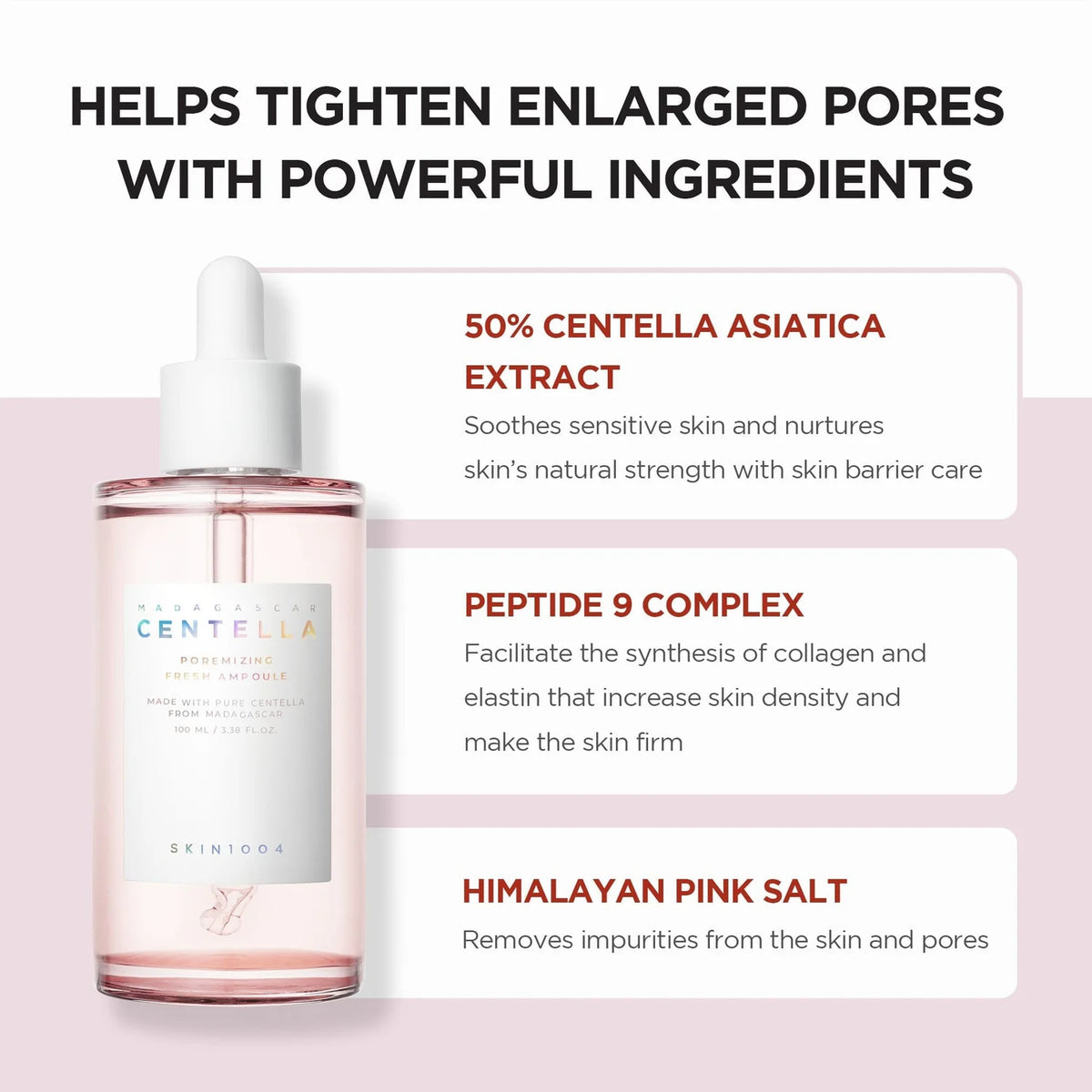 Madagascar Centella Poremizing Fresh Ampoule 100ml
