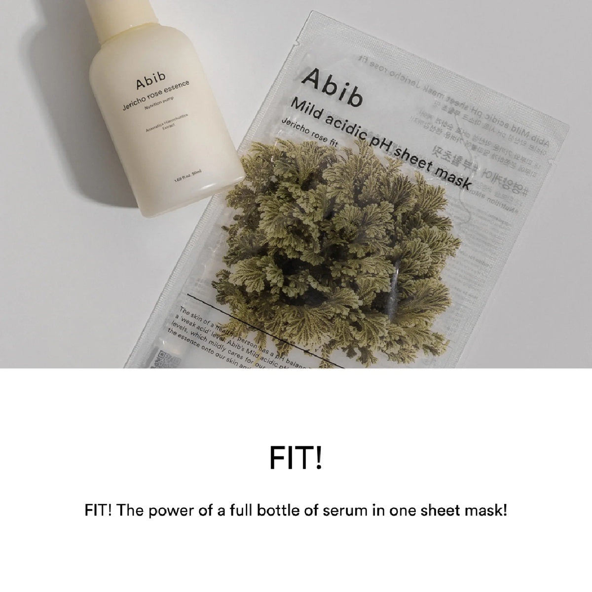 Mild Acidic pH Sheet Mask Jericho Rose Fit