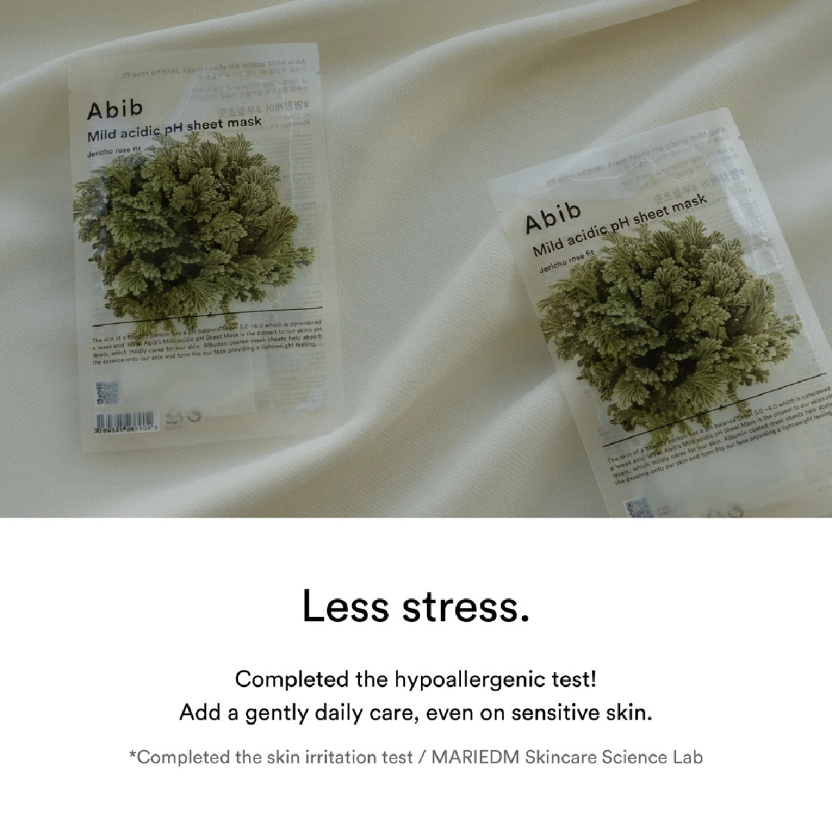 Mild Acidic pH Sheet Mask Jericho Rose Fit
