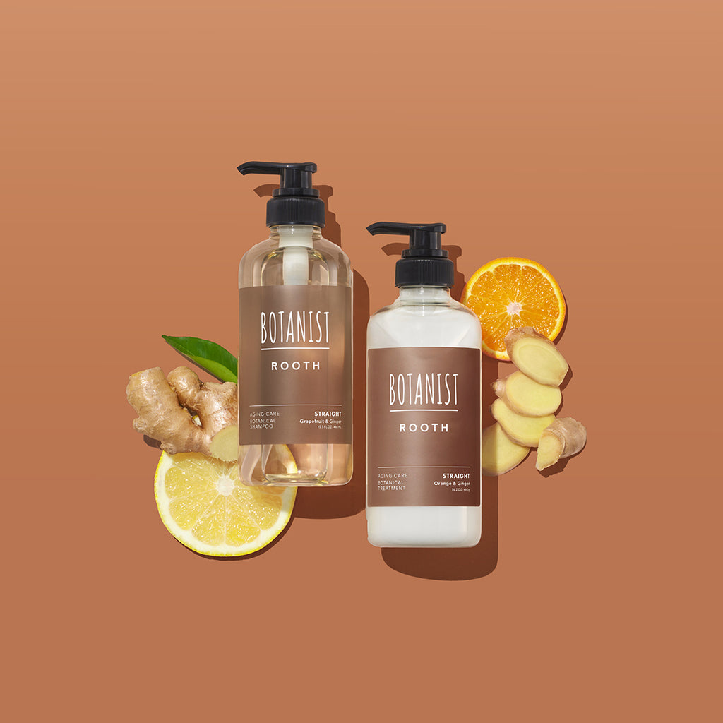 Botanical Rooth Shampoo (Aging Care Straight) 460ml