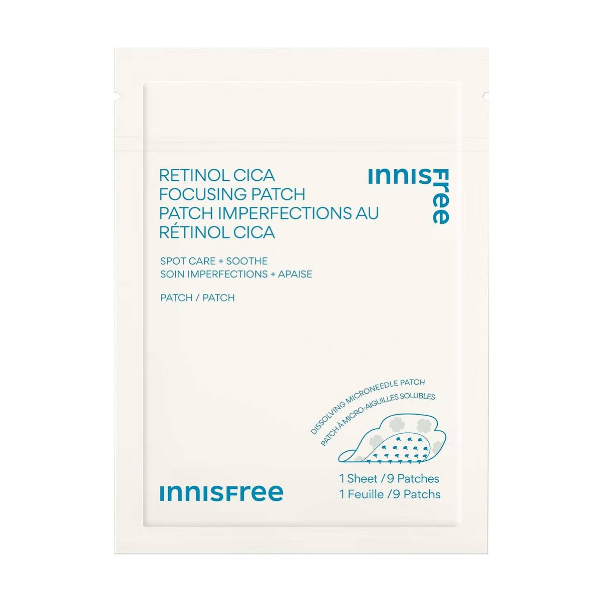 Retinol Cica Focusing Patch 9pcs