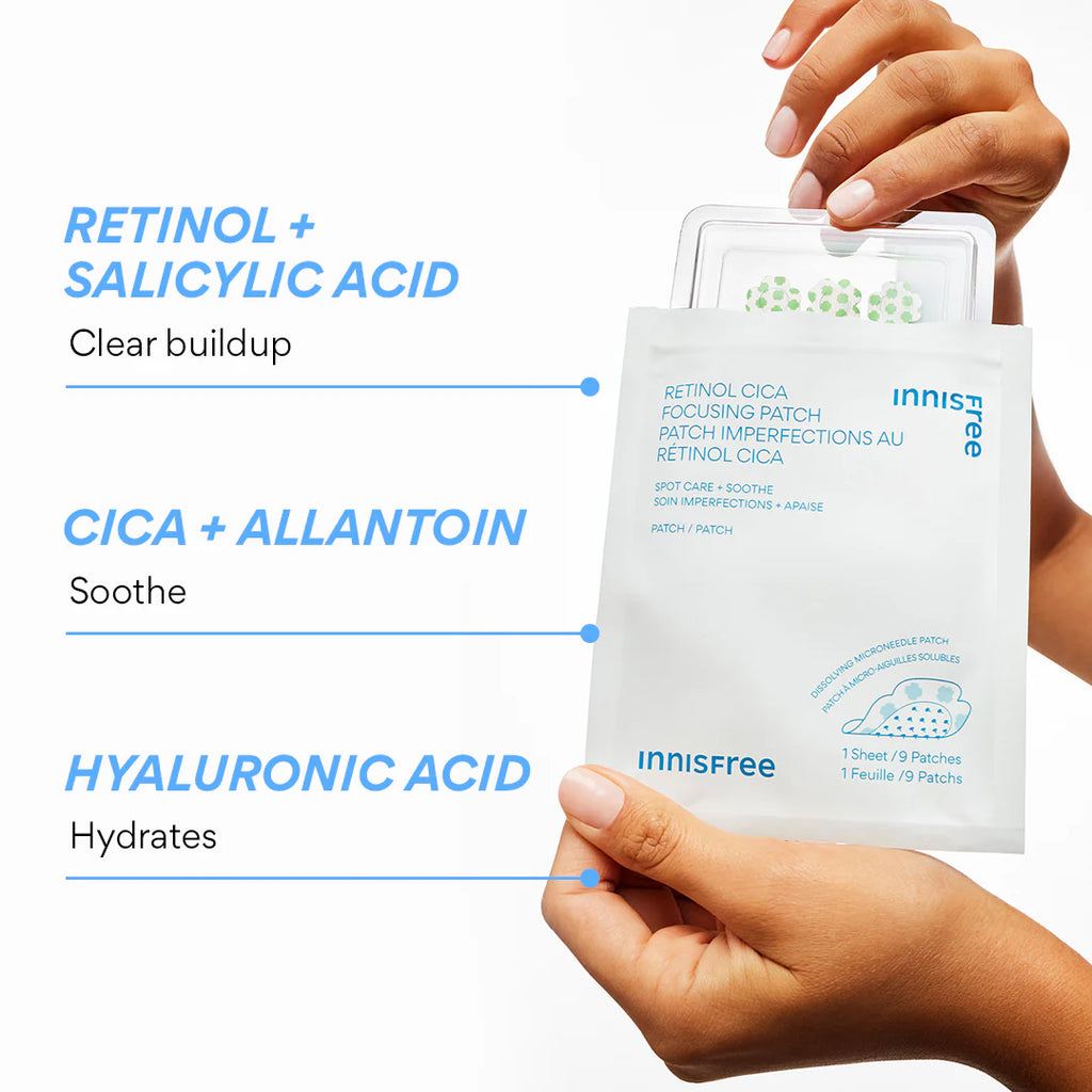 Retinol Cica Focusing Patch 9pcs