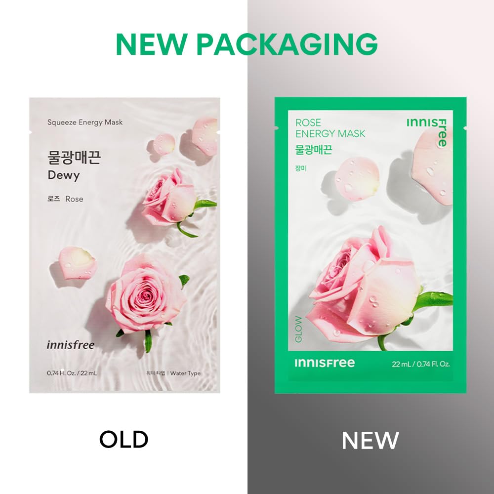 Rose Energy Mask Glow 1pc