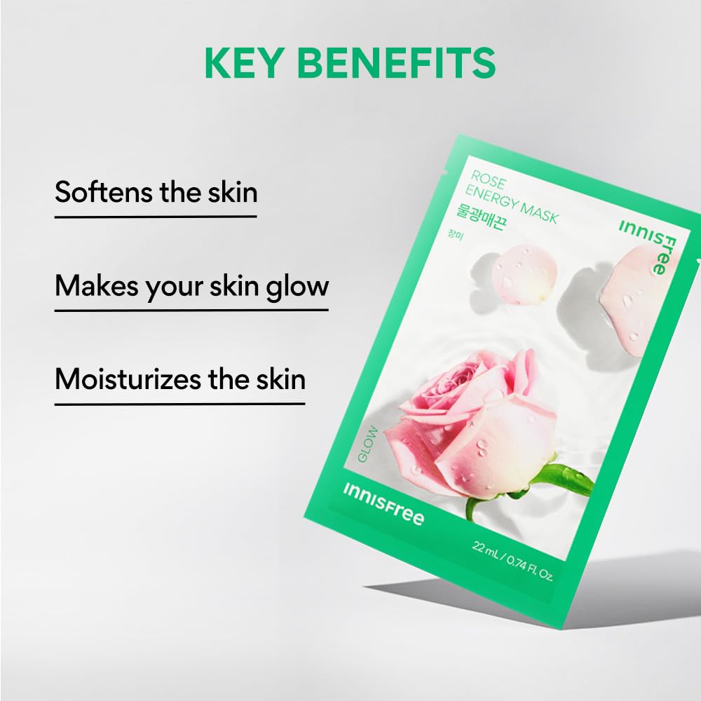Rose Energy Mask Glow 1pc