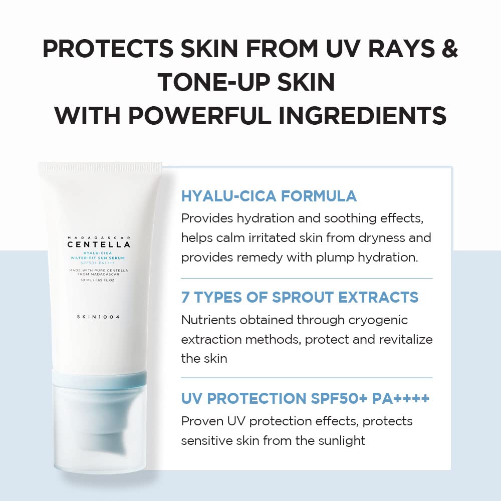 Madagascar Centella Hyalu-Cica Water-Fit Sun Serum 50ml
