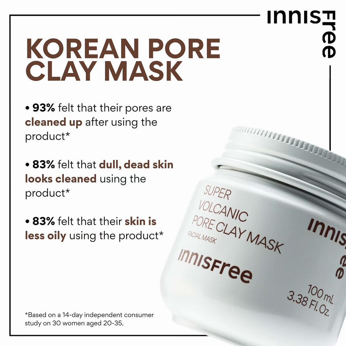 Super Volcanic Pore Clay Mask 100g