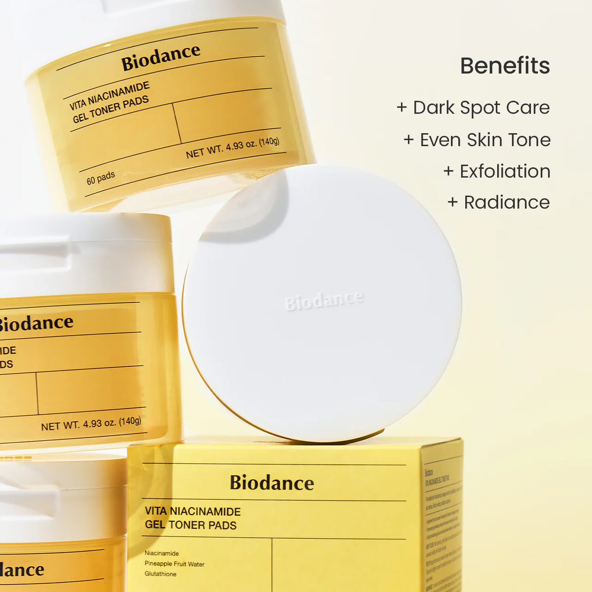 Vita Niacinamide Gel Toner Pads 60pcs
