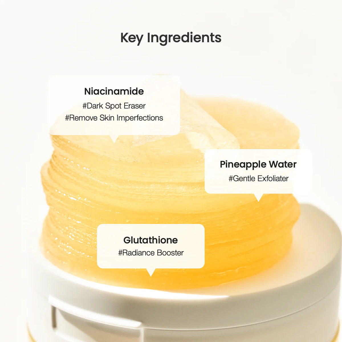 Vita Niacinamide Gel Toner Pads 60pcs